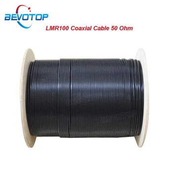 BEVOTOP LMR100 Коаксиальный кабель 50 Ом Голая медь с низкими потерями Одножильный высококачественный Быстрая доставка 1 м ~ 500 м