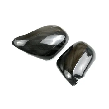 Для Lexus IS250 IS300 IS350 2006-2012 Real Carbon Fiber Боковое зеркало заднего вида Накладка на крышку без подсветки