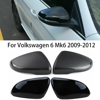 Крышки наружных зеркал заднего вида автомобиля для VW Golf 6 MK6 GTI 2009 2010 2011 2012 2013 2014 запасные части