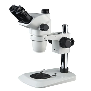 Стереомикроскоп с одновременным фокусным тринокулярным зумом 7X-45X для микроскопов для инспекции печатных плат XSZ6745-B6